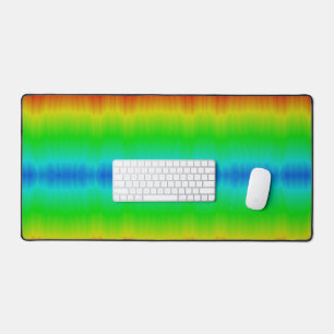 Flammenfarbiger Regenbogen Schreibtischunterlage