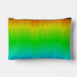 Flammenfarbiger Regenbogen Zubehörtasche