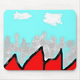 Flammenfeuer Mousepad