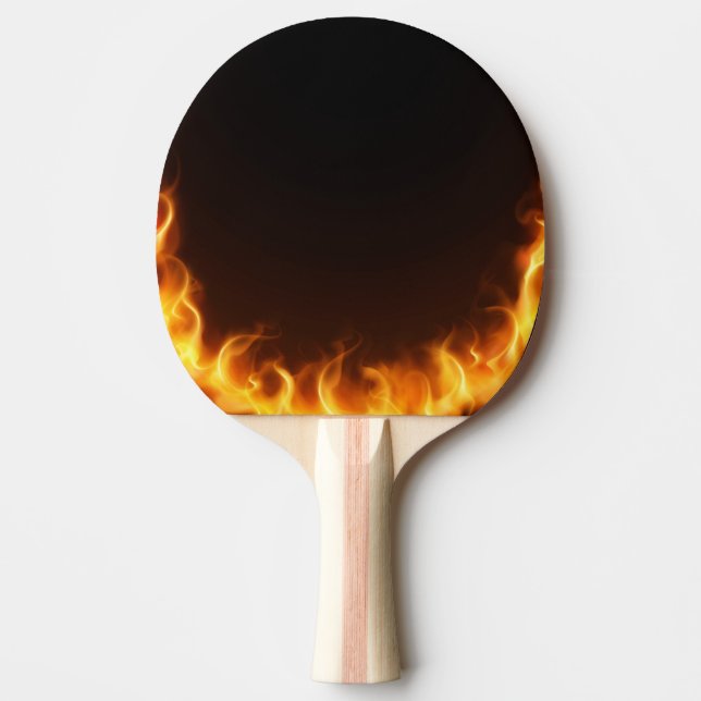 Flammenfeuer Tischtennis Schläger (Vorderseite)