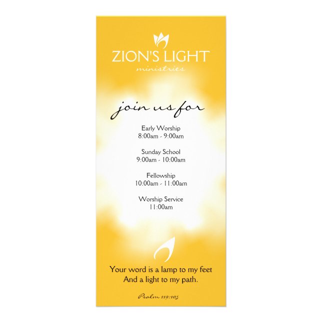 Flammenfeuer (weiße Flammen) Werbekarte (Vorne)