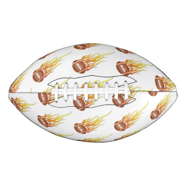 Flammenfußball Football (Vorderseite)