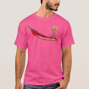 Flammengezwitschter Pfefferkuchen Chili Abkochen K T-Shirt