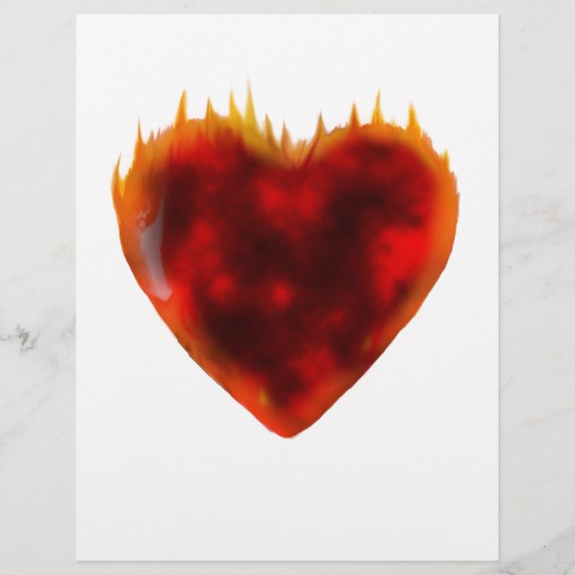 Flammenherz (Vorderseite)