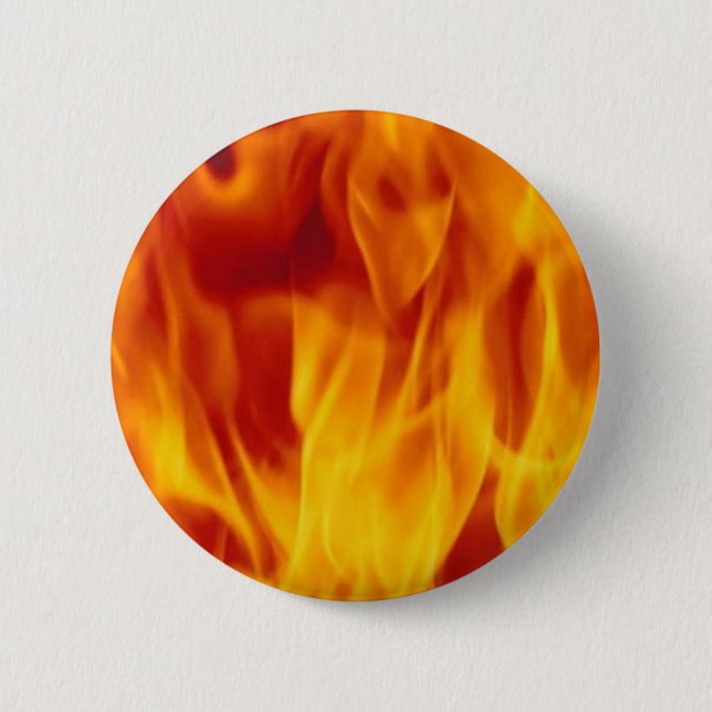 Flammenknopf Button (Vorderseite)