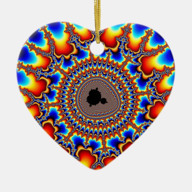 Flammenring Keramikornament (Vorne)