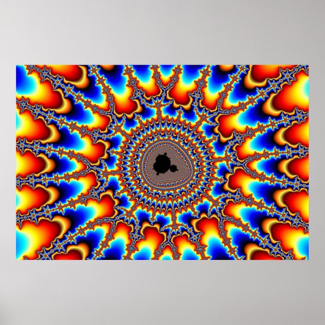 Flammenring Poster (Vorne)