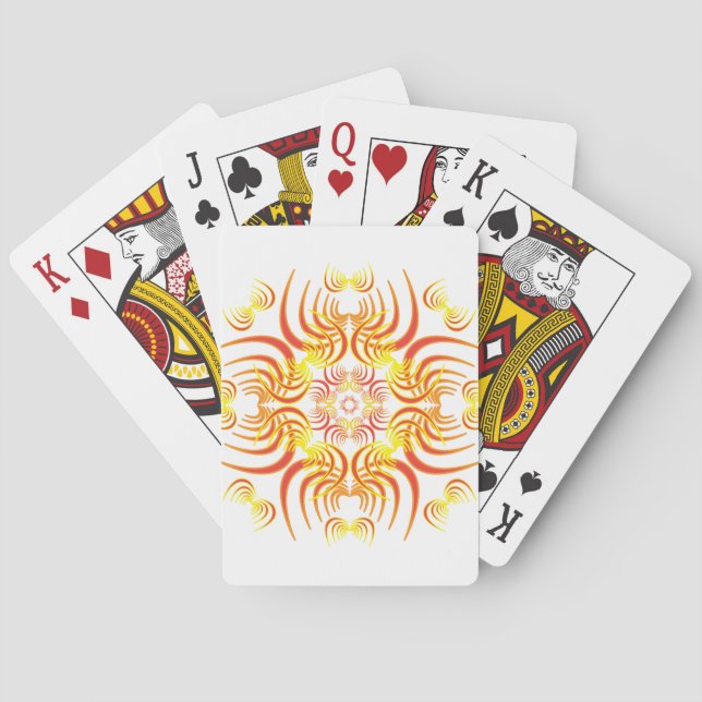Flammenspikes Spielkarten (Rückseite)