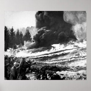 Flammenwerfer Poster