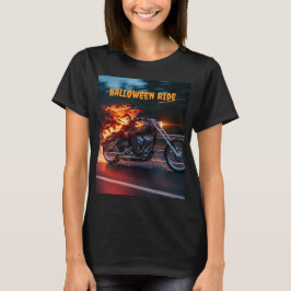 Flammenzunge auf Motorrädern T-Shirt