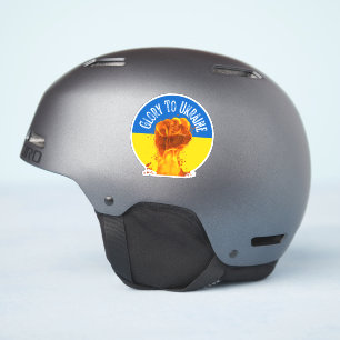 Flammschutzhilfe für die Ukraine - Vinyl Aufkleber