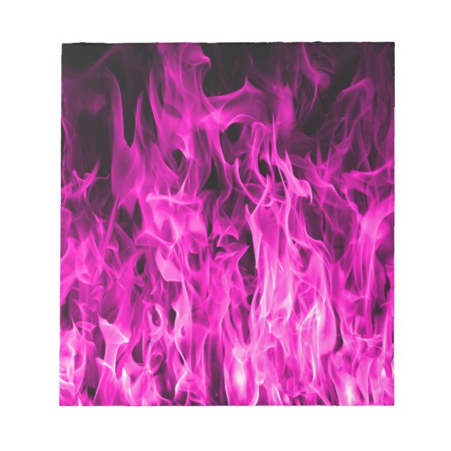 Flammschutzmittel, Brand- und Bekleidungsartikel Notizblock (Vorderseite)