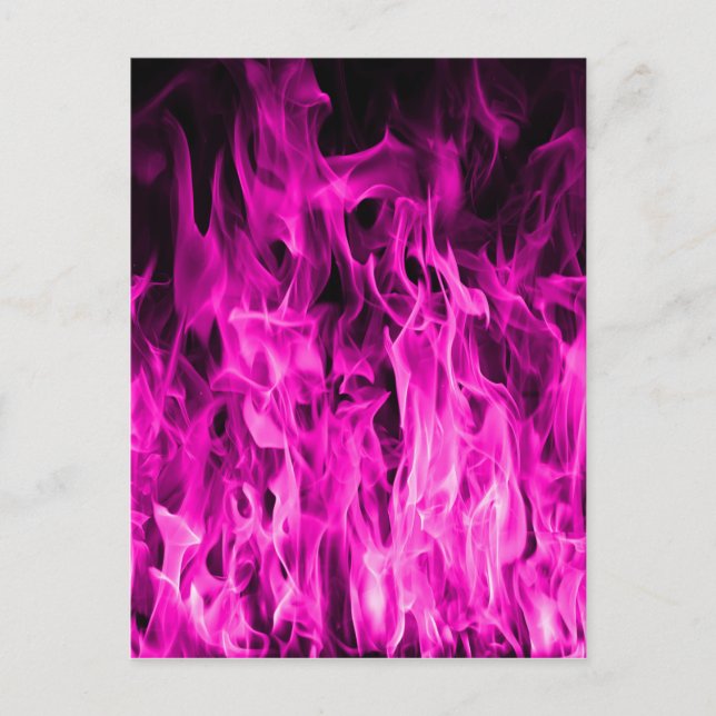 Flammschutzmittel, Brand- und Bekleidungsartikel Postkarte (Vorderseite)