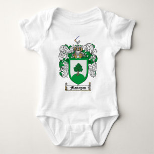 FLANAGAN FAMILIENWAPPEN - FLANAGAN WAPPEN BABY STRAMPLER