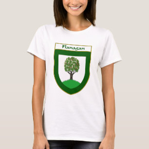 Flanagan Wappen/Familienwappen T-Shirt