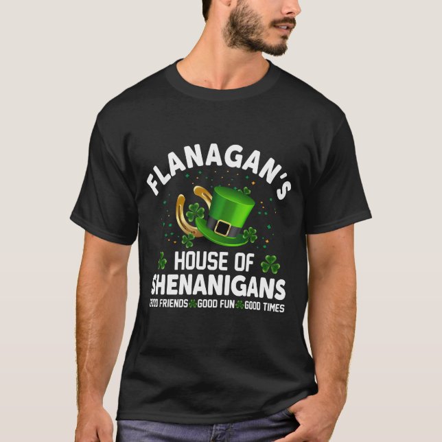Flanagan's House of Shenanigans T-Shirt (Vorderseite)