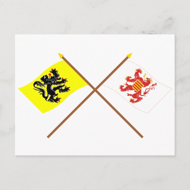 Flandern und Limburg Postkarte (Vorderseite)