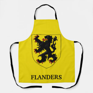 Flandern Wappen Heraldischer Löwe Schürze