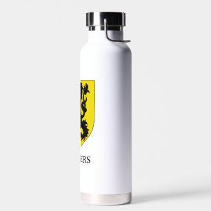Flandern Wappen Heraldischer Löwe Trinkflasche