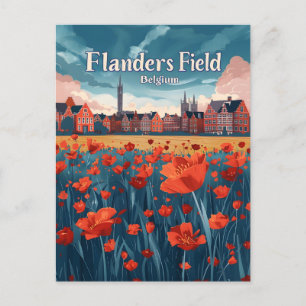 Flanders Field Belgien Postkarte