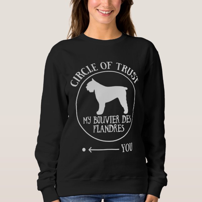 Flandrischer Treibhund  1 Sweatshirt (Vorderseite)