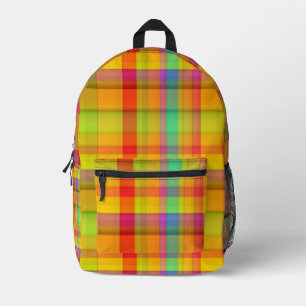 Flanell Bedruckter Rucksack