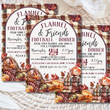 Flanell & Freunde Football Friendsgiving Dinner