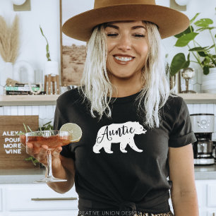 Flannel Adventure Auntie Bärendusche T-Shirt