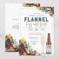 Flannel Fizz and Frost Couples - Einladung