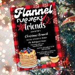Flannel Flapjacks and Friends Weihnachtsbrunch Einladung<br><div class="desc">Flannel Flapjacks and Friends Weihnachtsbrunch Einladung - Ideal für einen gemütlichen und lässigen Urlaub. Ob Sie PJ's und Pancakes,  Flannel und Friends,  Weihnachts- oder Brunch-Frühstück oder -Brunch beherbergen - das ist die perfekte Einladung. Erhältlich als digitaler Download oder Print.</div>