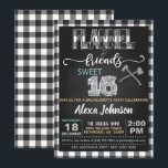 Flannel & Friends Party Einladung - WH<br><div class="desc">Perfekte Einladung zu feiern,  dass besondere Geburtstagsehre!</div>