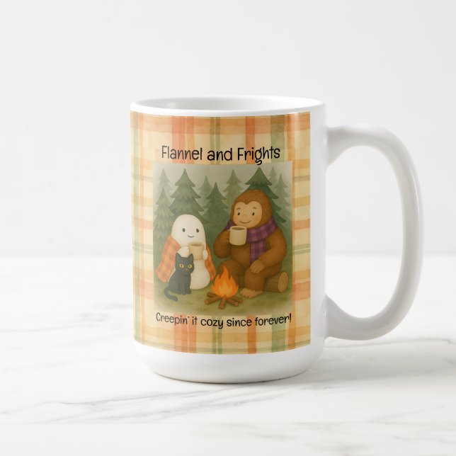 Flannel & Frights Fall Tasse - Personalisiert (Rechts)