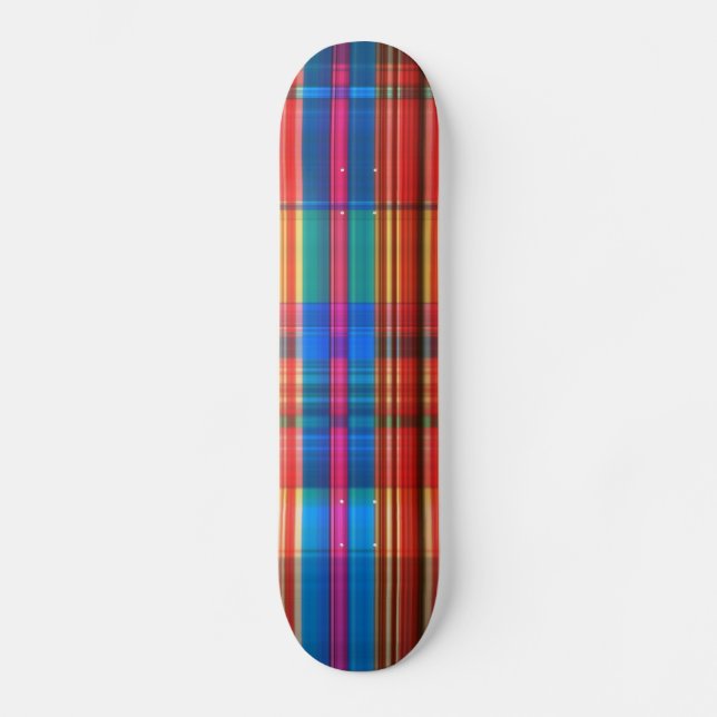 Flannel Skateboard (Vorderseite)