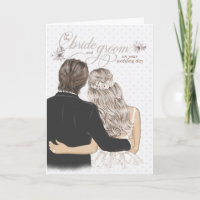 Flansch and Groom Taupe Wedding Gratulationen