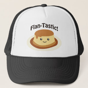 Flantastic! Niedlicher Flan Truckerkappe