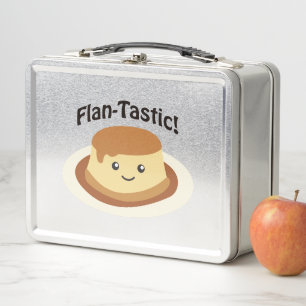 Flantastisch! Süße Flan Metall Brotdose