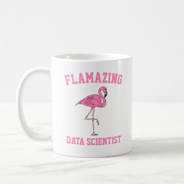 Flantastische Data Scientist-Tasse Kaffeetasse (Links)