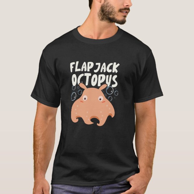 Flapjack Octopus flapjack devilfish Meerestiere T-Shirt (Vorderseite)