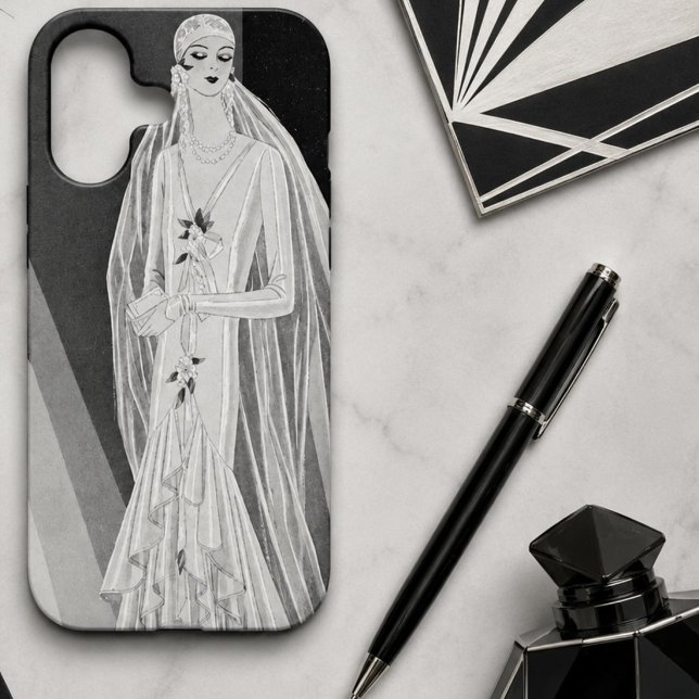 Flapper Bride Case-Mate iPhone Hülle (Von Creator hochgeladen)