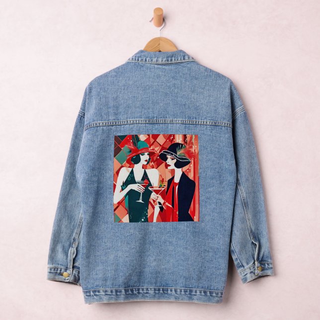 Flapper Christmas Party Jeansjacke (Hangar)