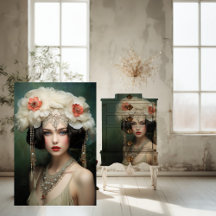 Flapper der 1920er Jahre, Adorned Lady, Portrait A