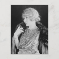 Flapper Girl der 1920er Jahre Vintages Schwarz-Wei