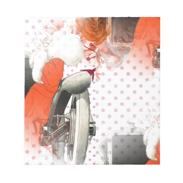 Flapper-Punkt Notizblock (Vorderseite)