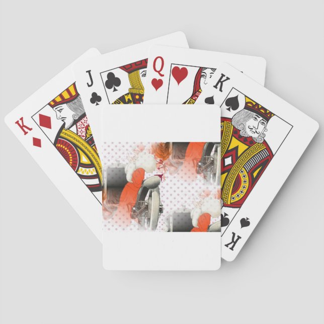 Flapper-Punkt Spielkarten (Rückseite)