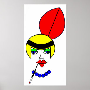 Flapper - Roaring 20 Poster