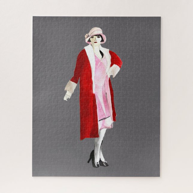 Flapper-Roaring-Twenties-Mode Puzzle (Vertikal)