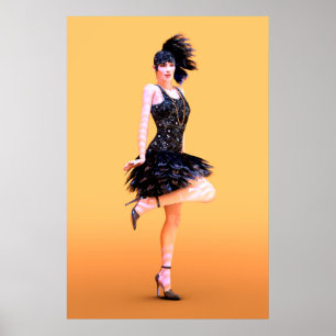 Flapper-Tanz Poster