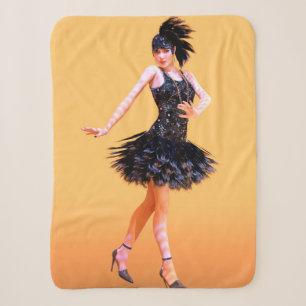 Flapper-Tanz Vintage Sherpadecke