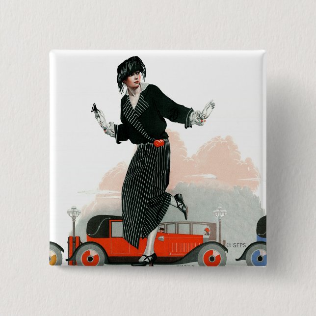 Flapper und Roadster Button (Vorderseite)