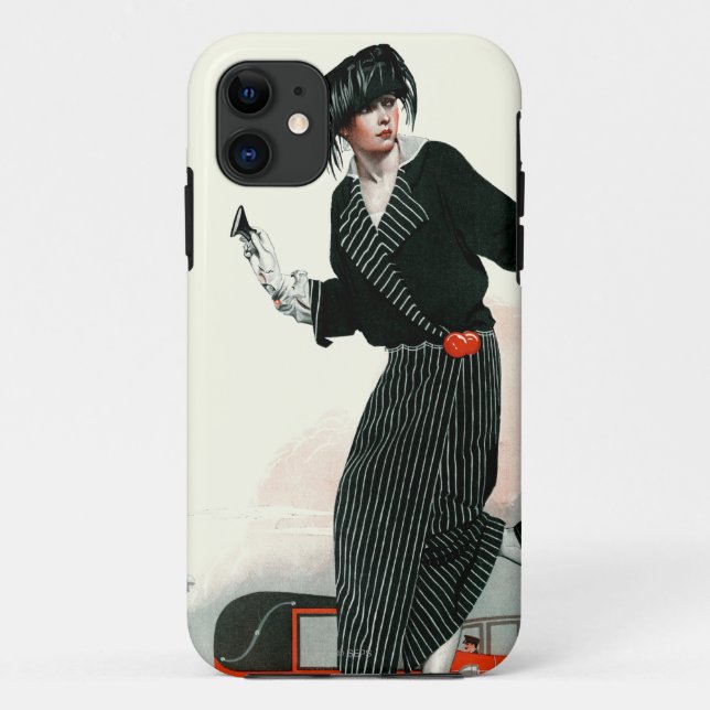 Flapper und Roadster Case-Mate iPhone Hülle (Rückseite)